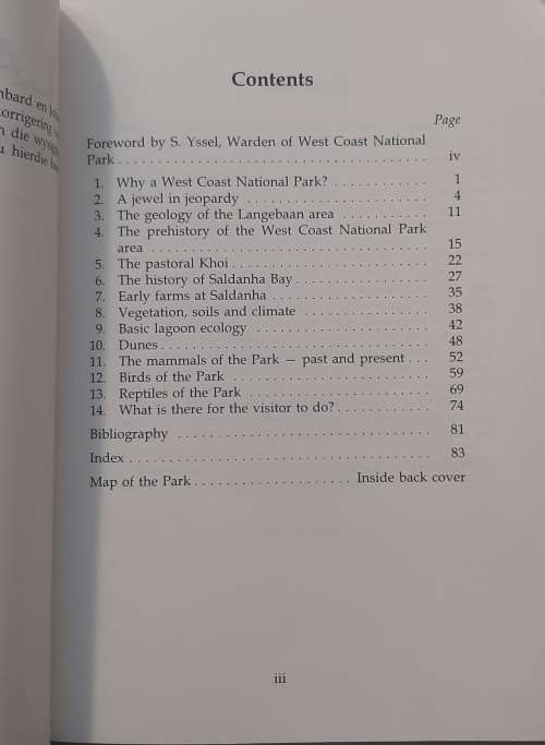 Lagoon: A companion to the West Coast National Park Author: Arne and Pat Schaefer